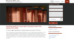 Desktop Screenshot of phoenixwireinc.com